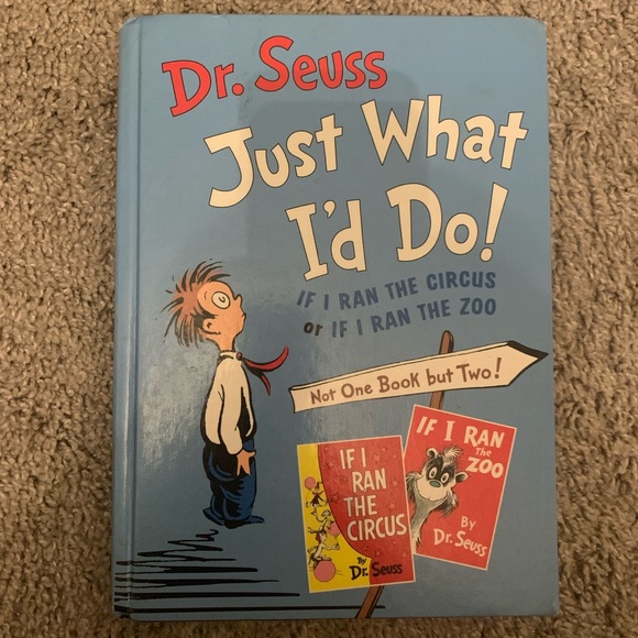If I ran the Circus &the Zoo: Dr. Seuss Hard Cover